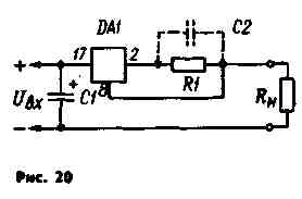 схема, стабилизатор тока на КР142ЕН..