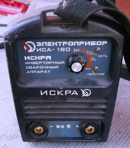 внешний вид сварки Электроприбор ИСКРА ИСА-180